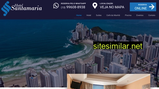 hotelsantamariaguaruja.com.br alternative sites