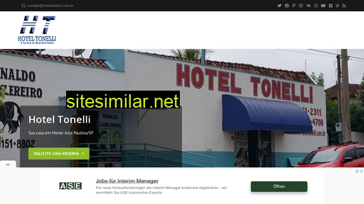 hoteltonelli.com.br alternative sites