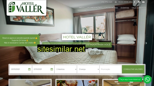 hotelvaller.com.br alternative sites