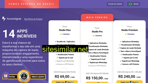 hoversignal.com.br alternative sites