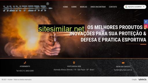 hunterr.com.br alternative sites