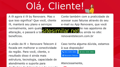 i9telecomrs.com.br alternative sites