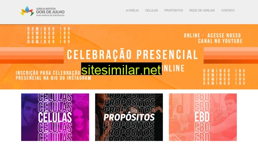 ibdoisdejulho.com.br alternative sites