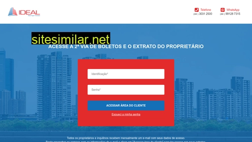 idealimoveismga.adm.br alternative sites