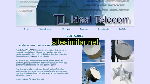 idealtelecom.com.br alternative sites