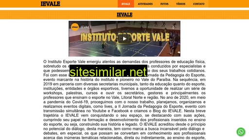 ievale.com.br alternative sites