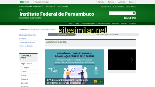 ifpe.edu.br alternative sites