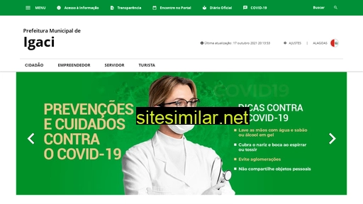 igaci.al.gov.br alternative sites