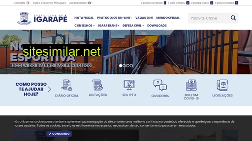 igarape.mg.gov.br alternative sites
