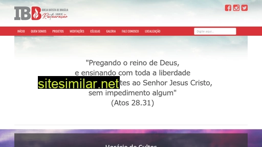 igrejabatistadebrasilia.com.br alternative sites