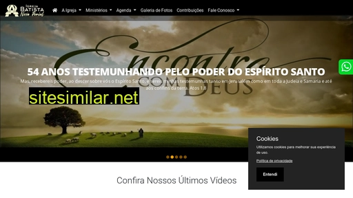 igrejabatistanovapeniel.com.br alternative sites
