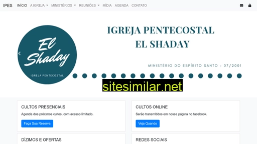 igrejaelshaday.com.br alternative sites
