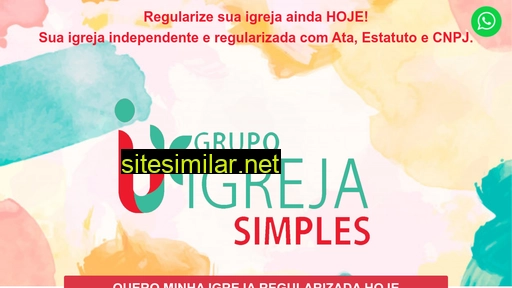 igrejasimples.com.br alternative sites