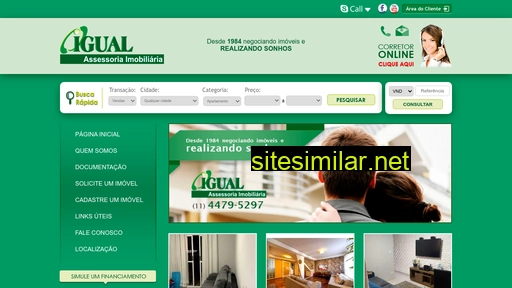 igualimoveis.com.br alternative sites