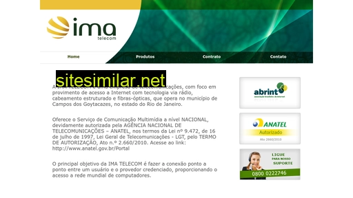imatelecom.com.br alternative sites