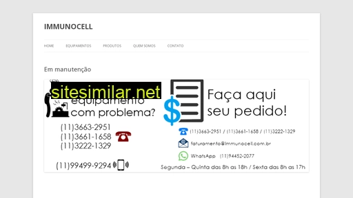 immunocell.com.br alternative sites