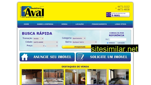 imobiliariaaval.com.br alternative sites