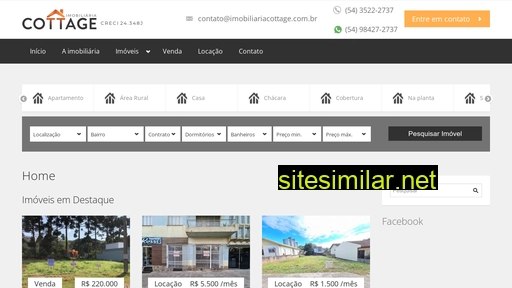 imobiliariacottage.com.br alternative sites