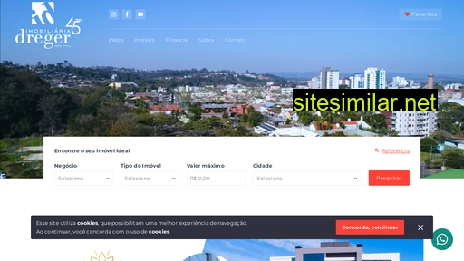 imobiliariadreger.com.br alternative sites