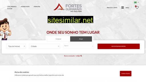 imobiliariafortesguimaraes.com.br alternative sites
