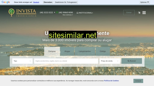 imobiliariainvista.com.br alternative sites