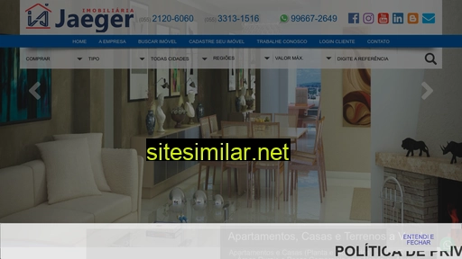 imobiliariajaeger.com.br alternative sites