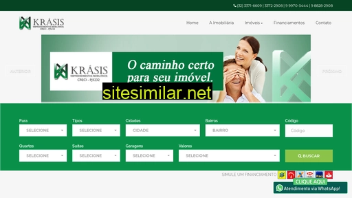 imobiliariakrasis.com.br alternative sites