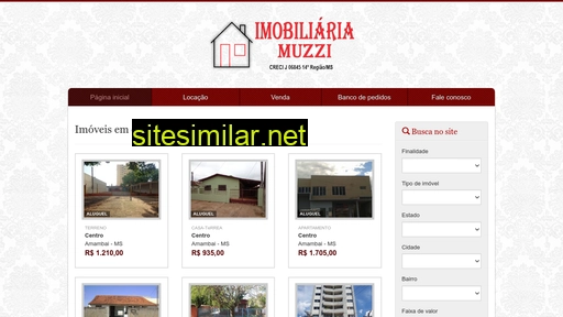 imobiliariamuzzi.com.br alternative sites