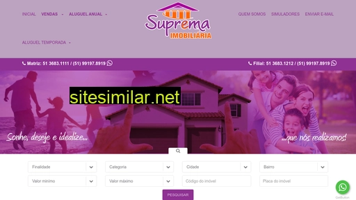 imobiliariasupreema.com.br alternative sites