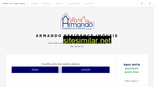 imoveisarmando.com.br alternative sites