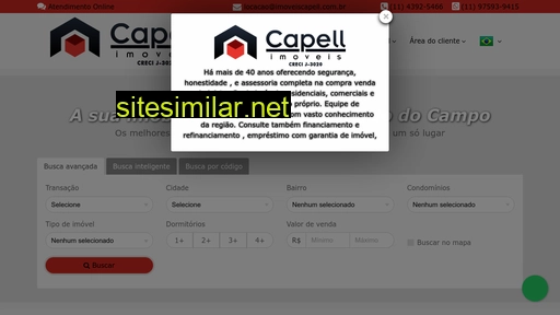 imoveiscapell.com.br alternative sites