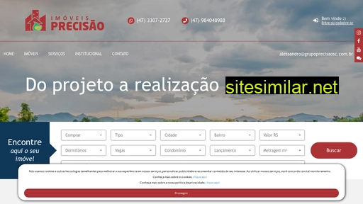 imoveisprecisao.com.br alternative sites