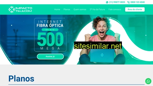 impactotelecom.com.br alternative sites