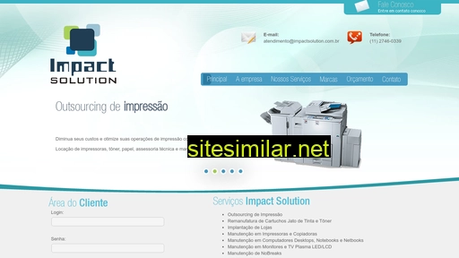 impactsolution.com.br alternative sites