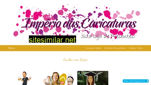 imperiodascaricaturas.com.br alternative sites