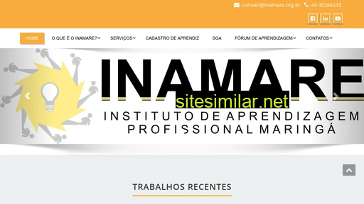 inamare.org.br alternative sites