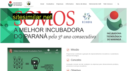incubadoramaringa.org.br alternative sites