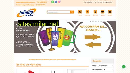 infinitobrindes.com.br alternative sites