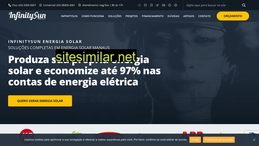 infinitysun.com.br alternative sites