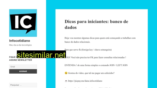 infocotidiano.com.br alternative sites