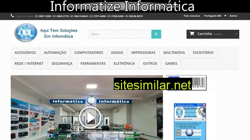 informatizeinformatica.com.br alternative sites