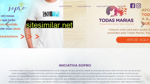 iniciativasopro.com.br alternative sites