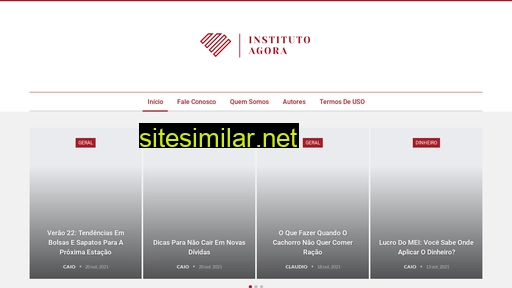 institutoagora.org.br alternative sites