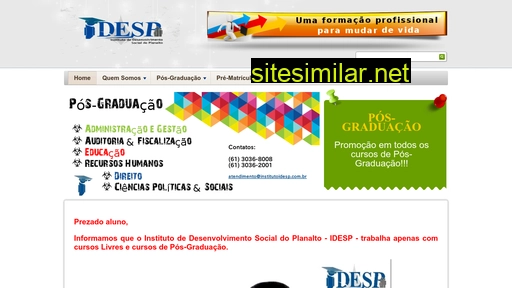institutoidesp.com.br alternative sites