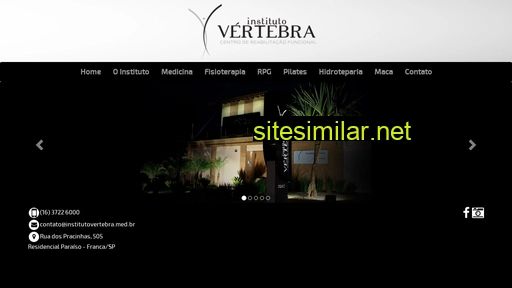 institutovertebra.med.br alternative sites