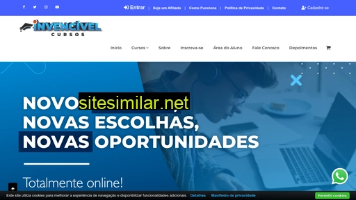 invencivelcursos.com.br alternative sites