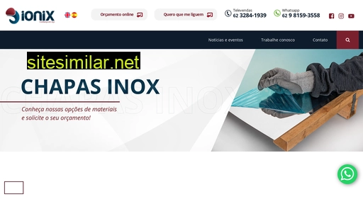 ionix.ind.br alternative sites