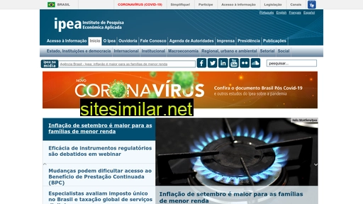 ipea.gov.br alternative sites