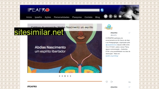ipeafro.org.br alternative sites