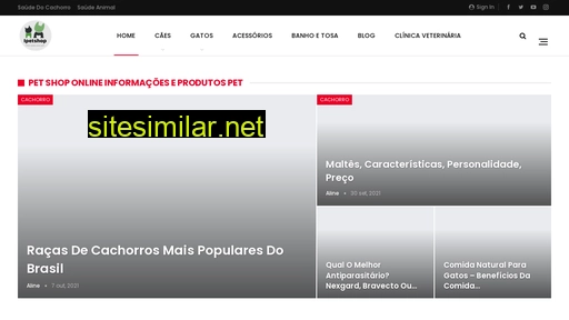 ipetshop.com.br alternative sites